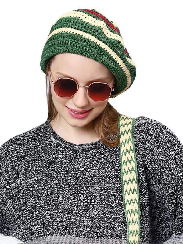 Multicolour_Woolen_Beret_For_Women