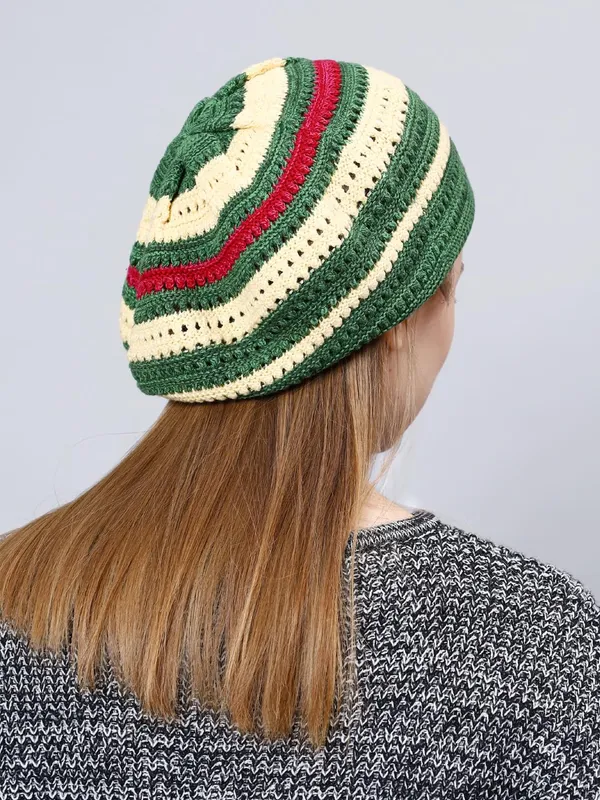 Multicolour_Woolen_Beret_For_Women