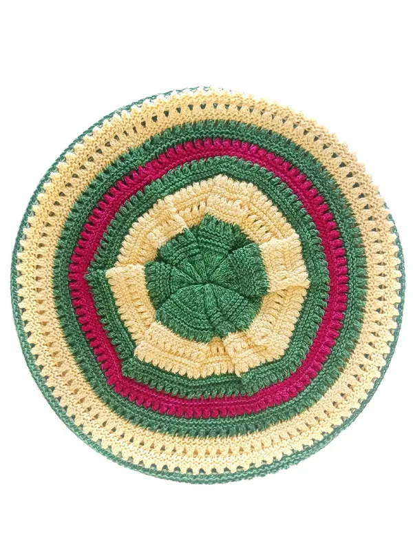 Multicolour_Woolen_Beret_For_Women