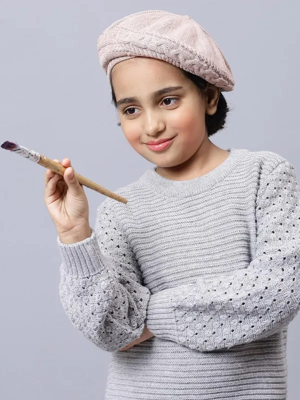 Beige_Woolen_Cap_For_Girls
