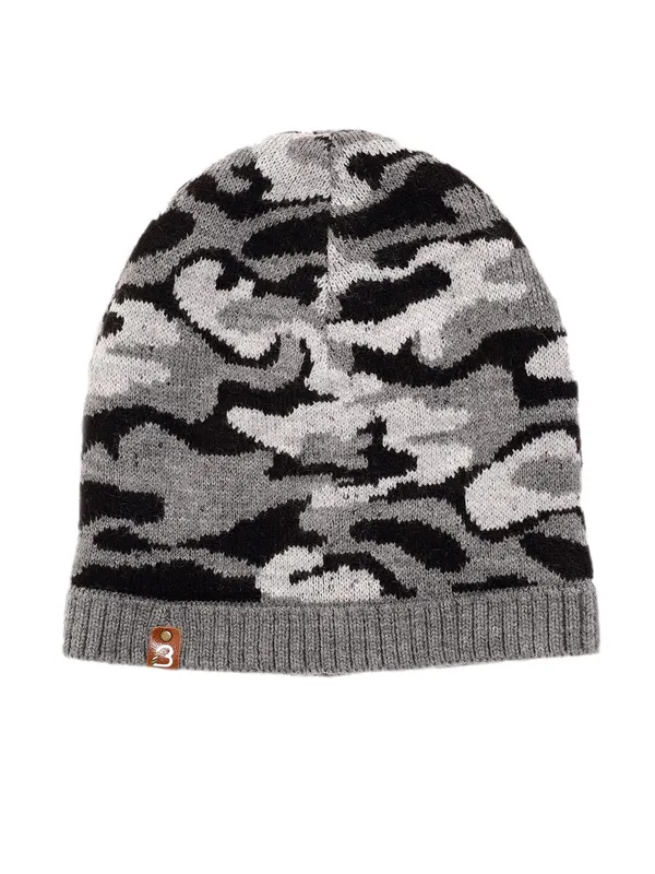 Multicolor_&_Charcoal_Woolen_Cap_For_Unisex_Child