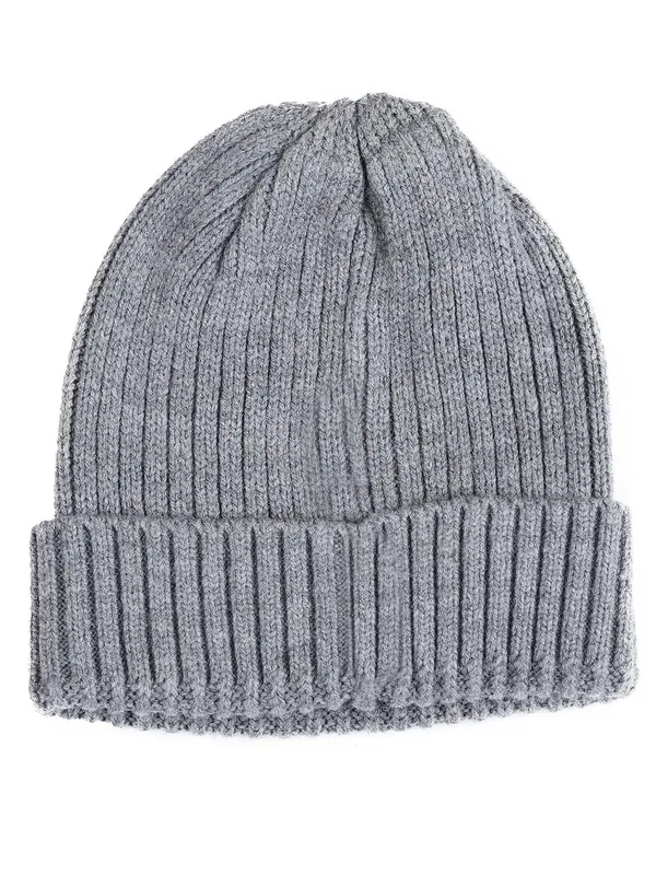 Grey_Woolen_Cap_For_Unisex_Child