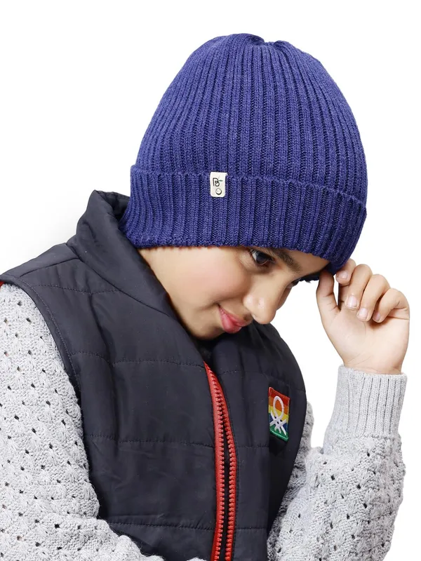 Blue_Woolen_Cap_For_Unisex_Child