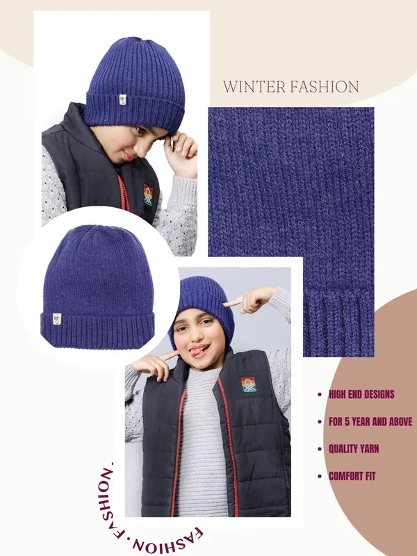 Blue_Woolen_Cap_For_Unisex_Child