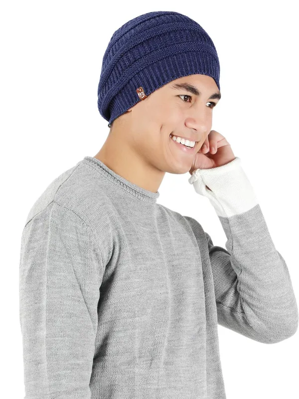 Blue_Woolen_Slouchy_For_Unisex