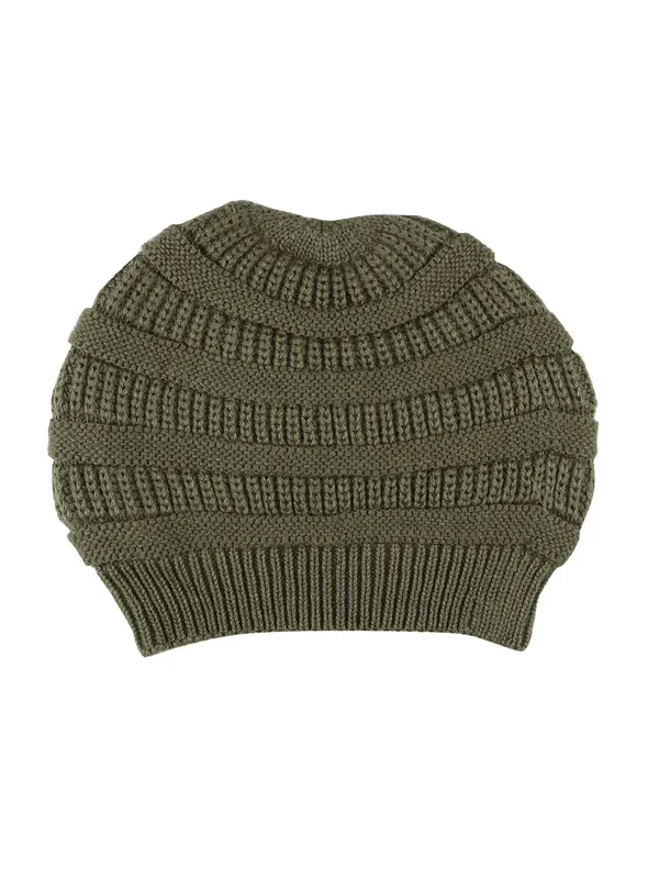 Green_Woolen_Slouchy_For_Unisex