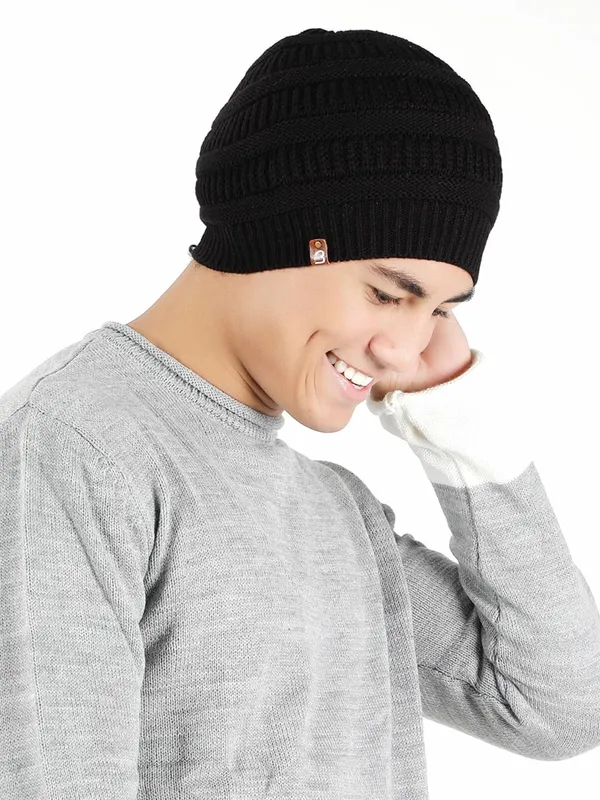 Black_Woolen_Slouchy_For_Unisex