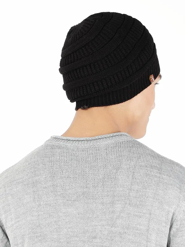 Black_Woolen_Slouchy_For_Unisex