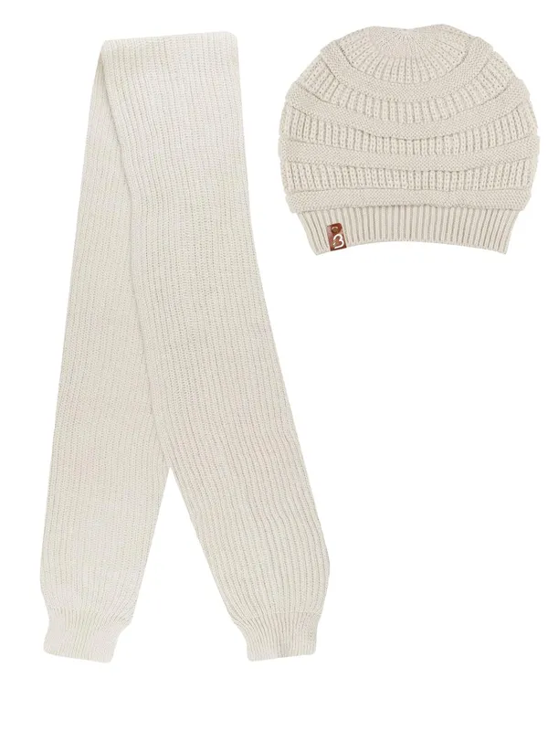 Cream_Woolen_Cap_For_Unisex
