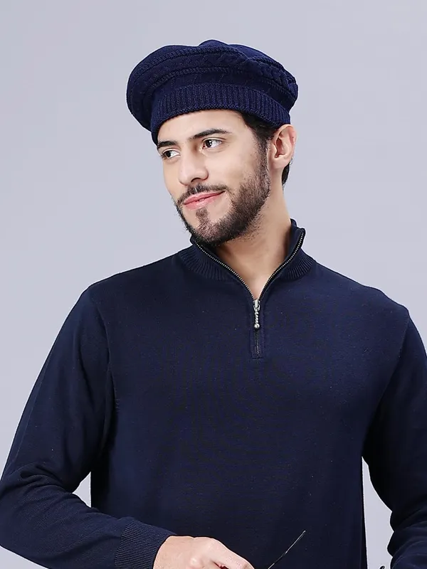 Blue_Woolen_Cap_For_Unisex
