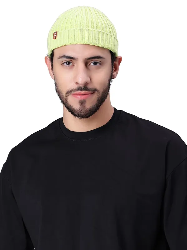 Yellow_Woolen_Cap_For_Unisex