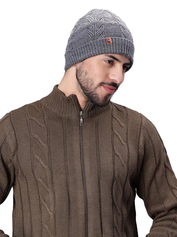 Grey_Woolen_Cap_For_Unisex