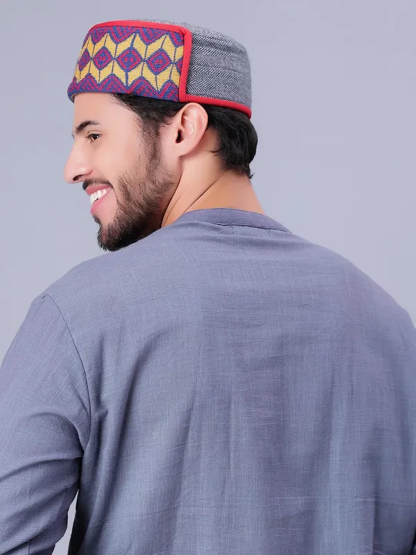 Multicolor_Woolen_Cap_For_Unisex