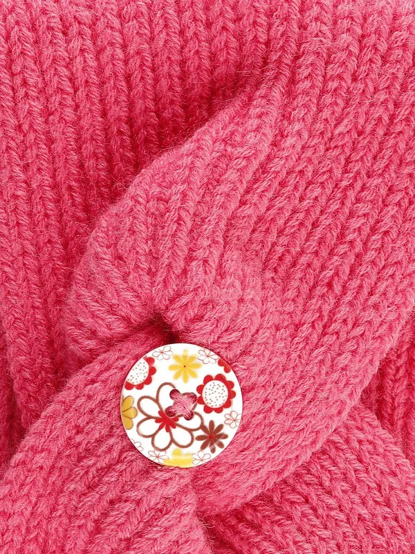 Pink_Woolen_Earwarmer_For_Women