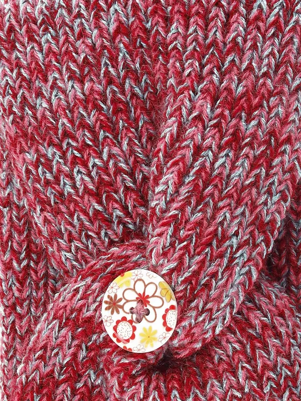 Maroon_Woolen_Earwarmer_For_Women