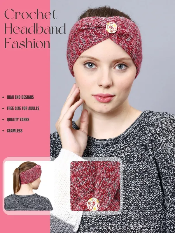 Maroon_Woolen_Earwarmer_For_Women