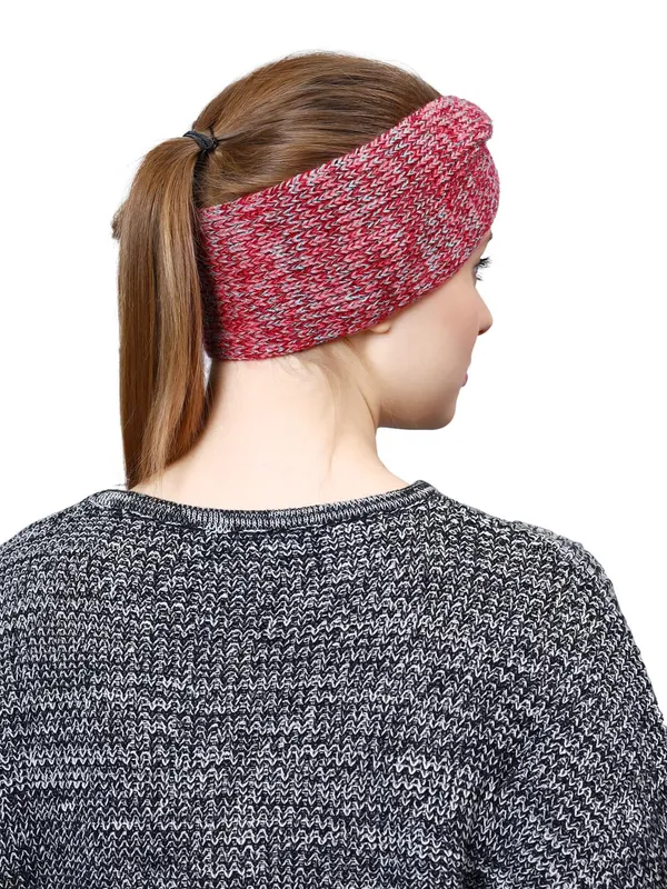 Maroon_Woolen_Earwarmer_For_Women