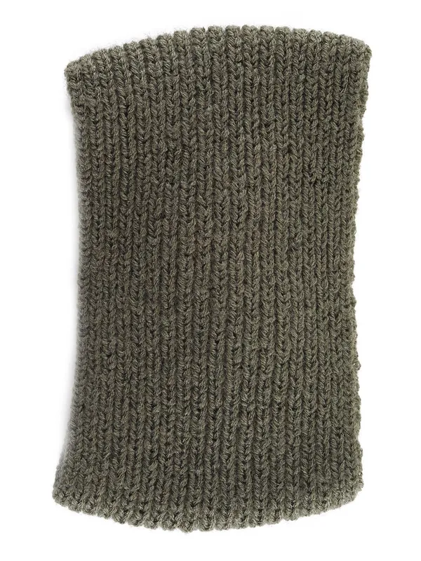 Olive_Woolen_Earwarmer_For_Women