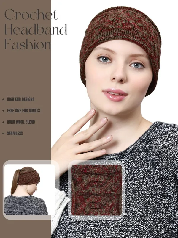 Brown_Woolen_Earwarmer_For_Unisex