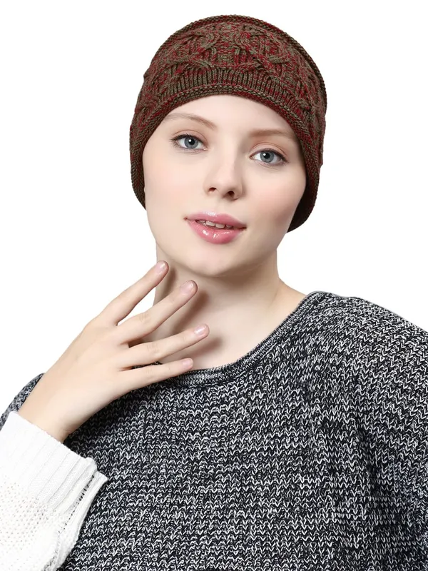 Brown_Woolen_Earwarmer_For_Unisex