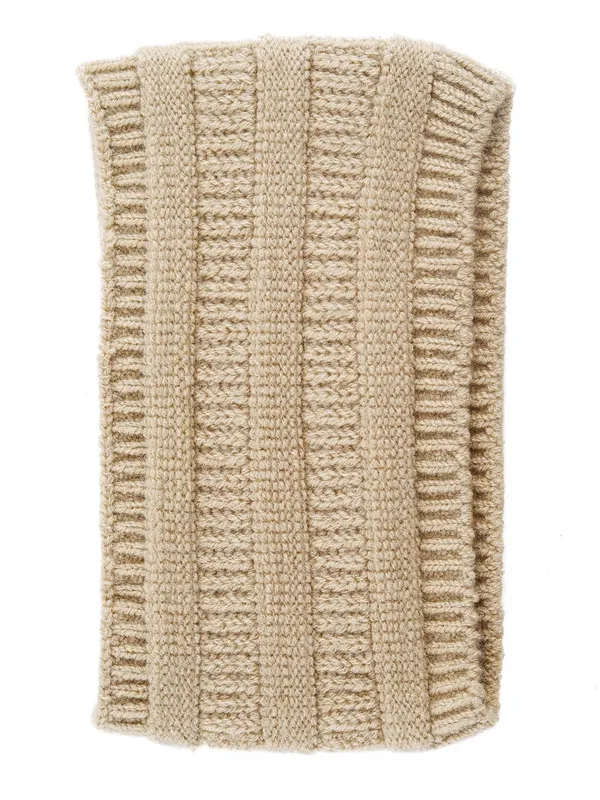 Beige_Woolen_Earwarmer_For_Unisex