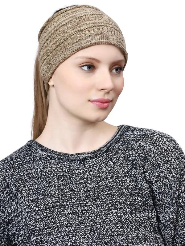 Brown_Woolen_Earwarmer_For_Unisex