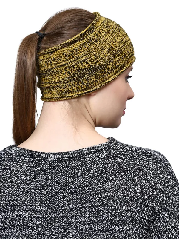 Yellow_Woolen_Earwarmer_For_Unisex