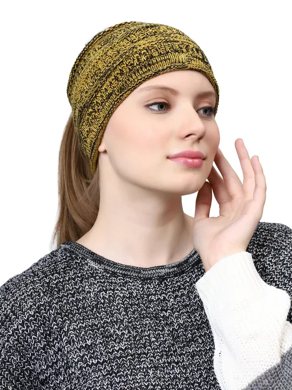 Yellow_Woolen_Earwarmer_For_Unisex