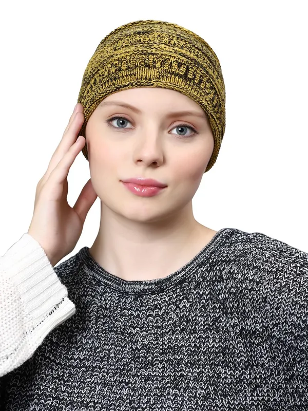 Yellow_Woolen_Earwarmer_For_Unisex