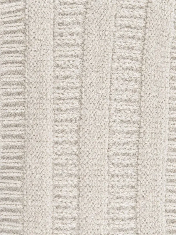 Cream_Woolen_Earwarmer_For_Unisex