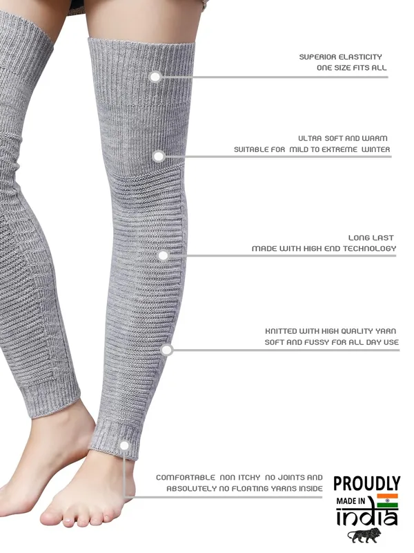 Grey_Woolen_Stocking_For_Women