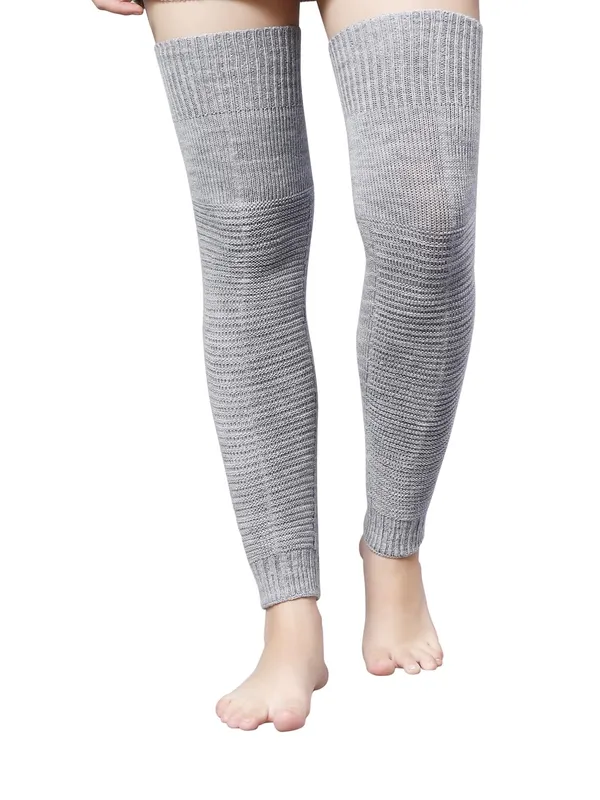Grey_Woolen_Stocking_For_Women
