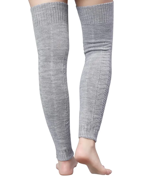 Grey_Woolen_Stocking_For_Women