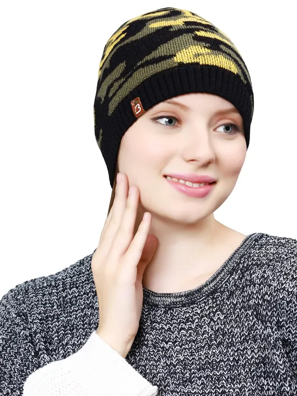 Multicolour_Woolen_Cap_For_Unisex