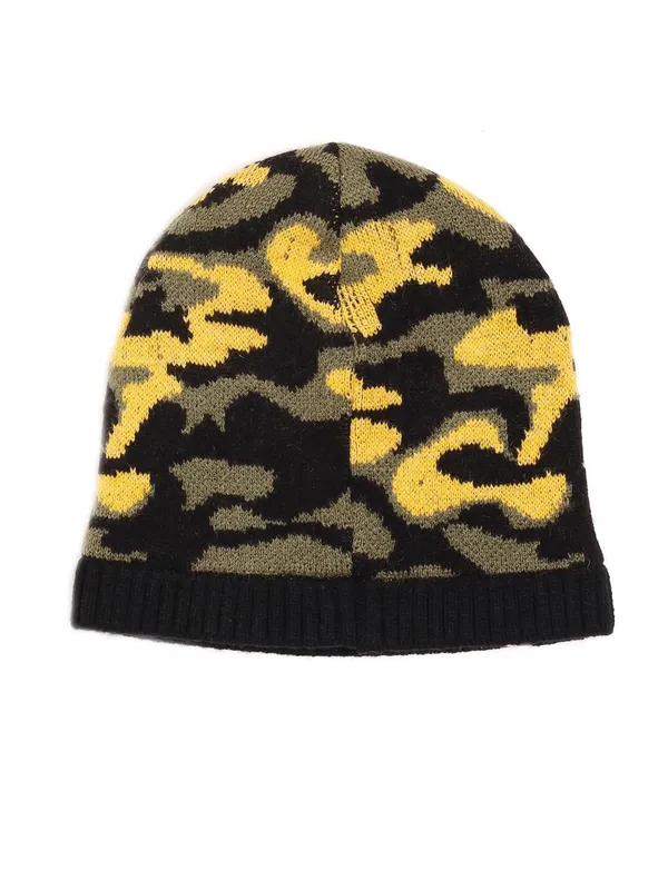 Multicolour_Woolen_Cap_For_Unisex