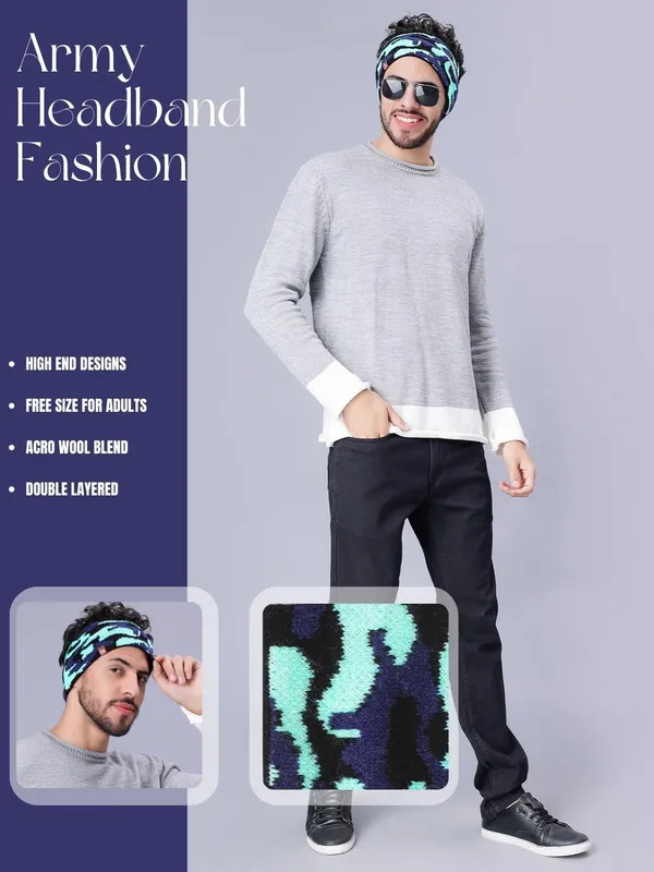Blue_Woolen_Earwarmer_For_Men