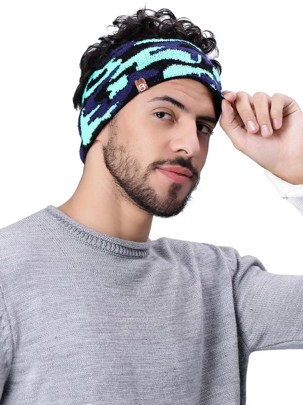 Blue_Woolen_Earwarmer_For_Men