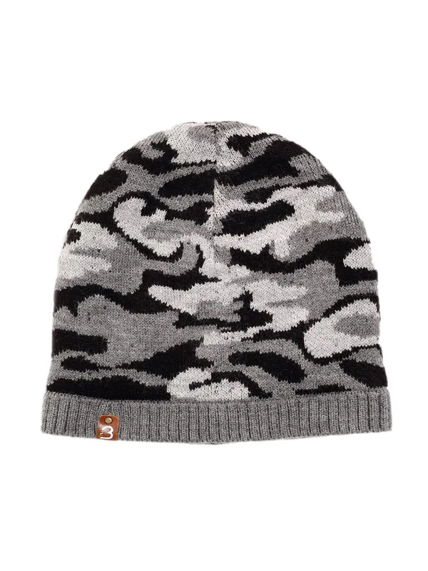 Armygrey_Woolen_Cap_For_Men