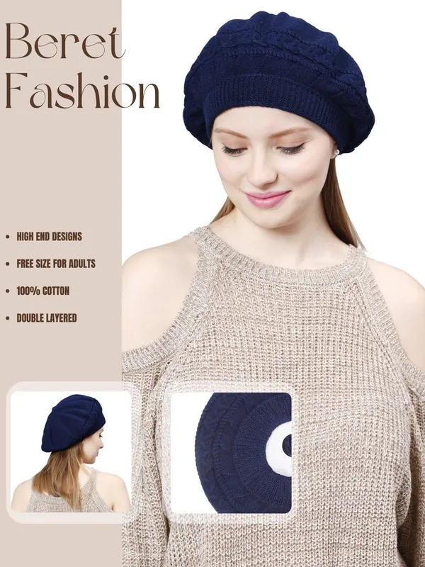 Blue_Woolen_Cap_For_Women
