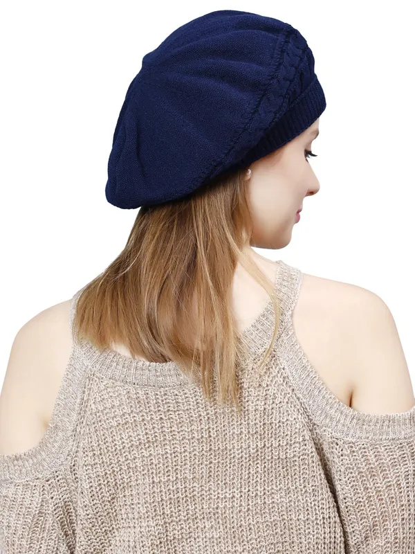 Blue_Woolen_Cap_For_Women