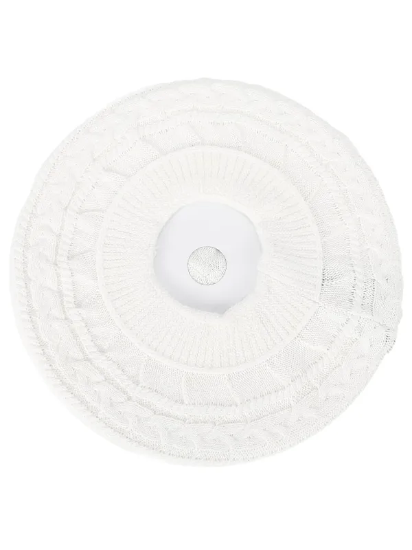 White_Woolen_Cap_For_Women