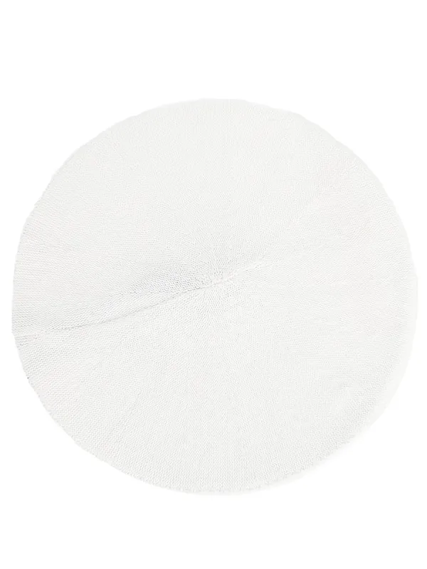 White_Woolen_Cap_For_Women