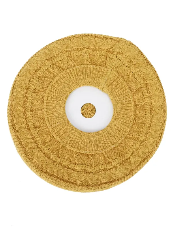 Yellow_Woolen_Cap_For_Women