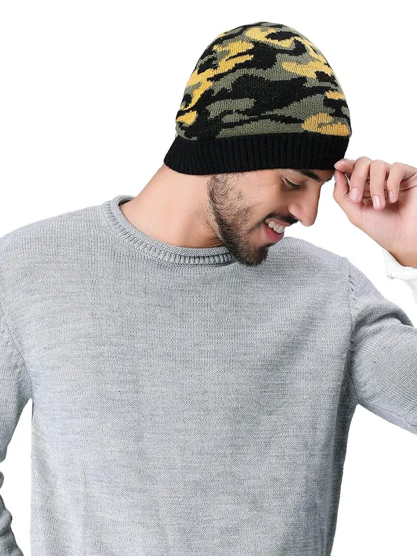 Multicolour_Woolen_Cap_For_Unisex