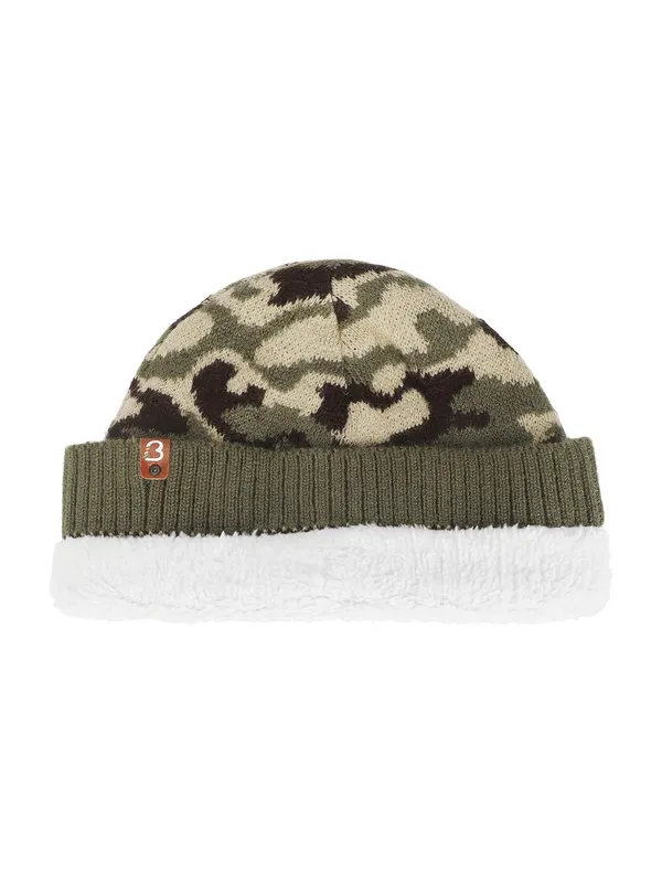Army_Olive_Woolen_Cap_For_Unisex