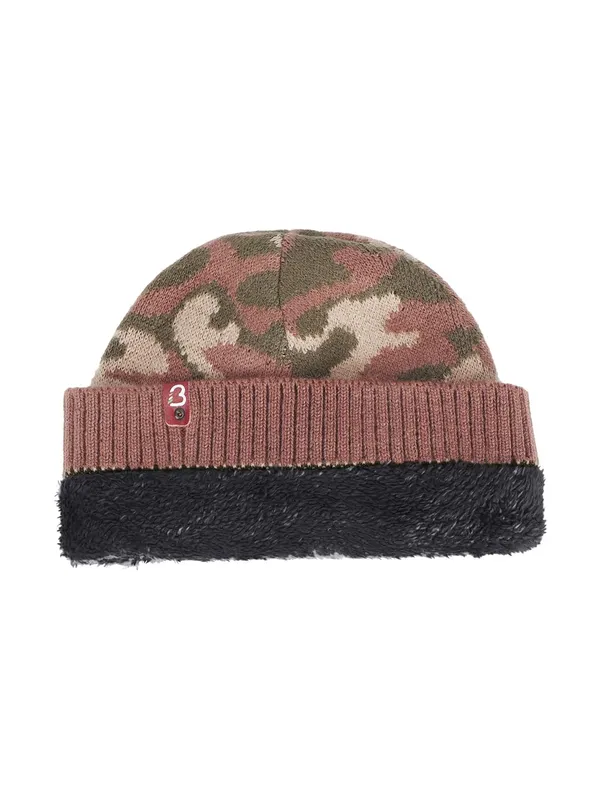 Army_&_Brown_Woolen_Cap_For_Unisex