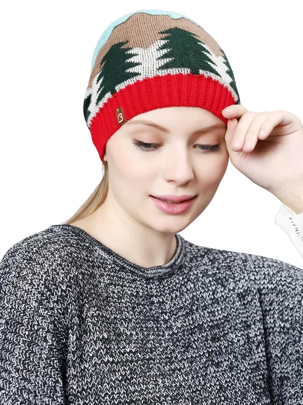 Multicolor_Woolen_Cap_For_Unisex