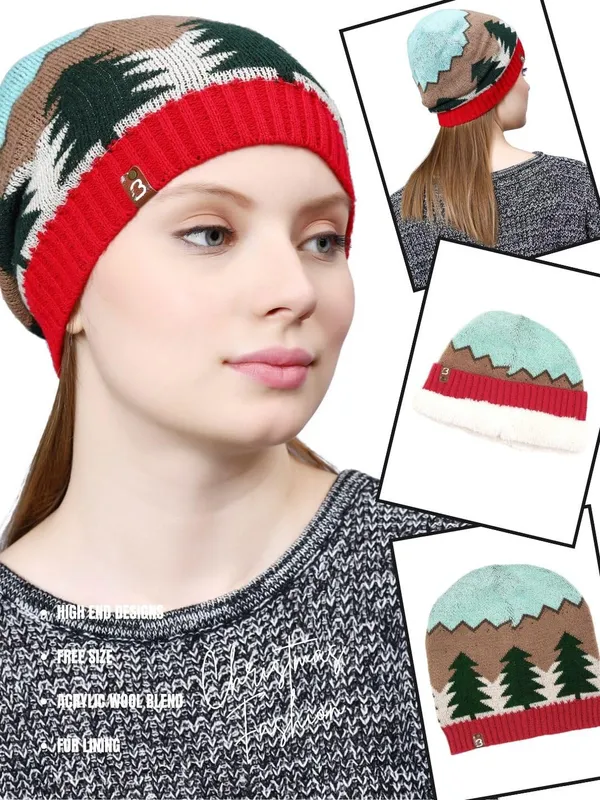 Multicolor_Woolen_Cap_For_Unisex