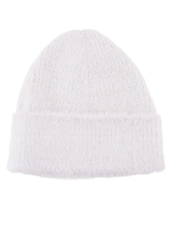 White_Woolen_Cap_For_Unisex