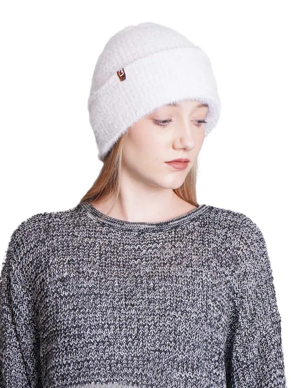 White_Woolen_Cap_For_Unisex